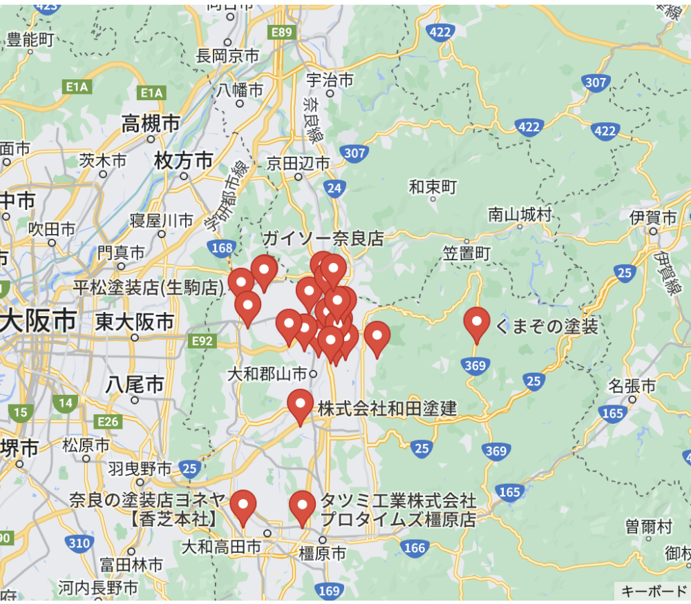 【奈良市の外壁塗装評判ランキング】奈良市には200社以上の外壁塗装会社が存在しています