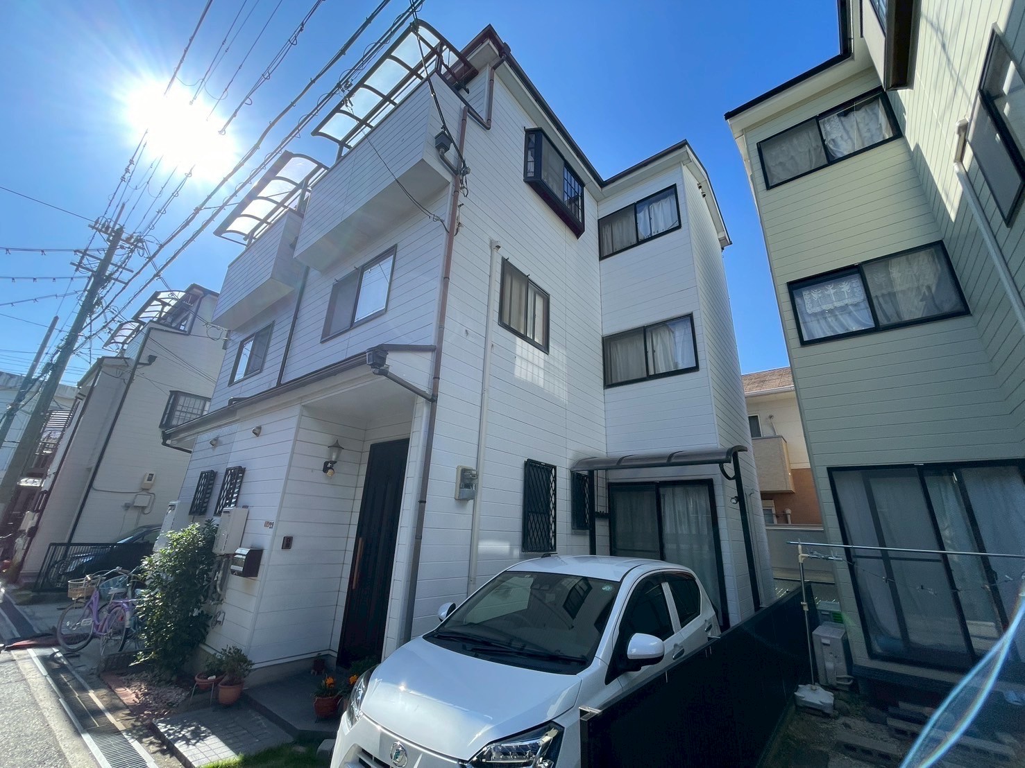 大阪府豊中市K様 外壁塗装工事 - 大阪市の外壁塗装・屋根塗装なら大阪市生野区にある外壁塗装専門店のKIMペイントへ!