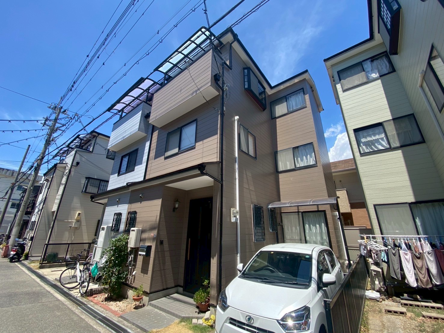 大阪府豊中市K様 外壁塗装工事 - 大阪市の外壁塗装・屋根塗装なら大阪市生野区にある外壁塗装専門店のKIMペイントへ!